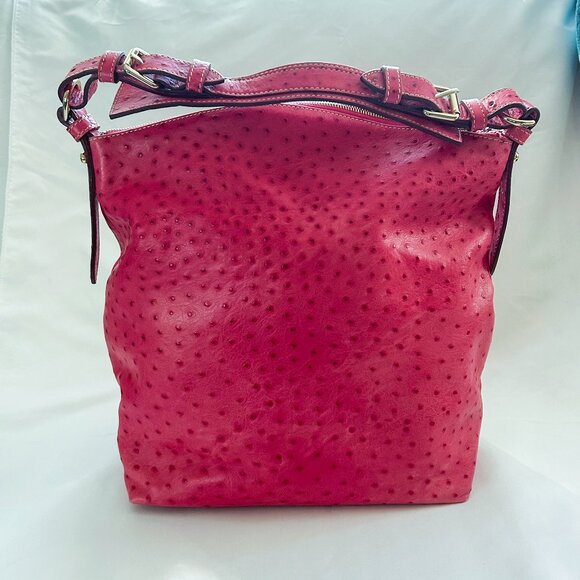 Dooney & Bourke Dillen Hobo Bag, Pink Pebbled Leather, Orig. $298.00 - Picture 6 of 12